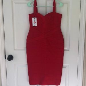 Red dress